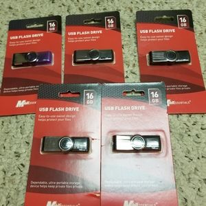 Mobile essentials 16gb thumbdrives